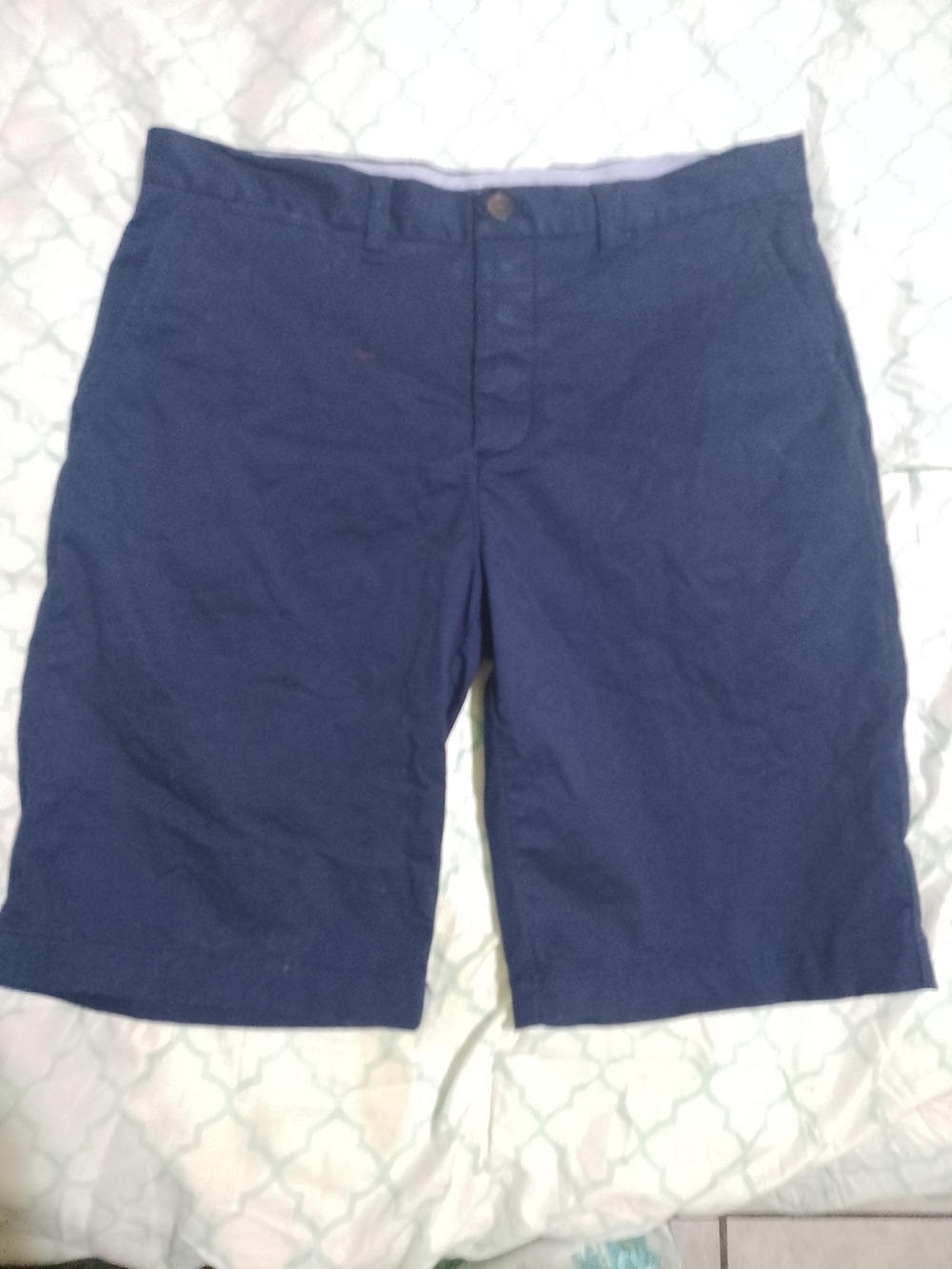 Tommy Hilfiger Navy Blue Chino Shorts